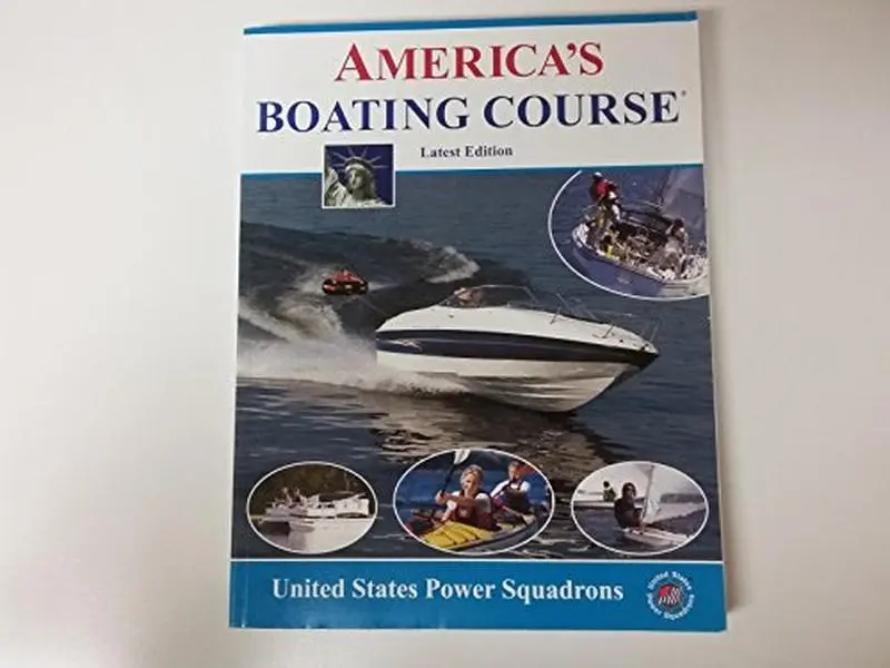 Used USPS America's Boating Course Tutorial Book - Latest Edition, Good Like New Condition, Soft Cover Paperback, 1.75 lbs, English