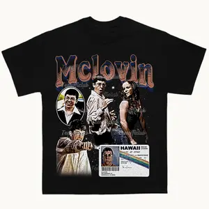 Mclovin T-Shirt, Unisex Cotton Tee, Vintage Style, Trendy Clothing, High Quality, Sports, Gift for Friends, Street Style, Many colors from S to XL, tiktokshop