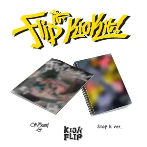 *WITH POB* [KickFlip] - 1st Mini Album [Flip it, Kick it!] (On Board Ver. / Stop it Ver.)