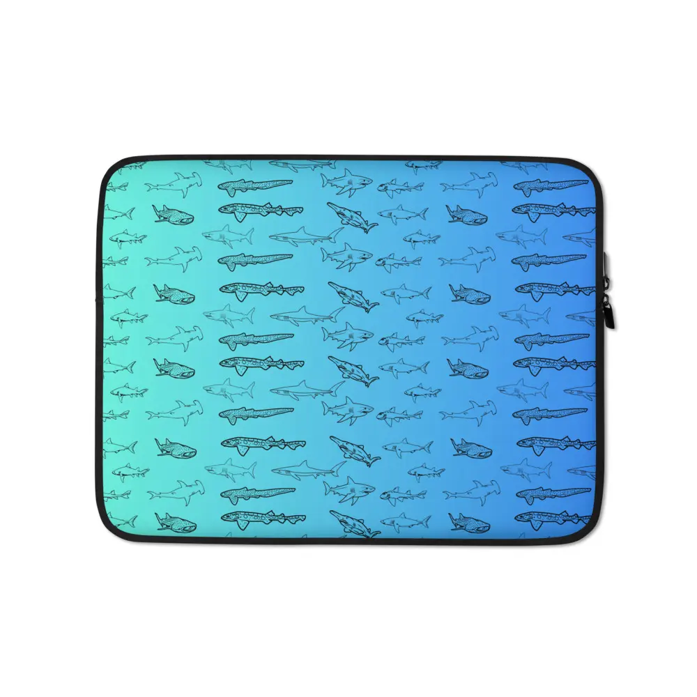 Shark Species Laptop Sleeve