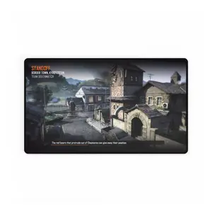 Call of Duty gaming Desk mat map-"STANDOFF"-Gaming Desk Mat - Perfect for Work & Play, Office Decor, Gamer Gift, Personalized Desk Accessories, Custom Mouse Pad