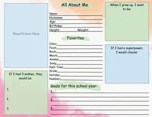 2025–2026 Homeschool Student Log Book Daily Learning & Hours Tracker for Elementary & Middle School Students with Full-Year Calendars Goal Pages & "All About Me" Pages