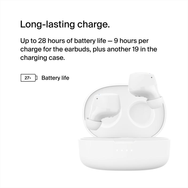 Belkin SoundForm Bolt 2 Wireless Earbuds