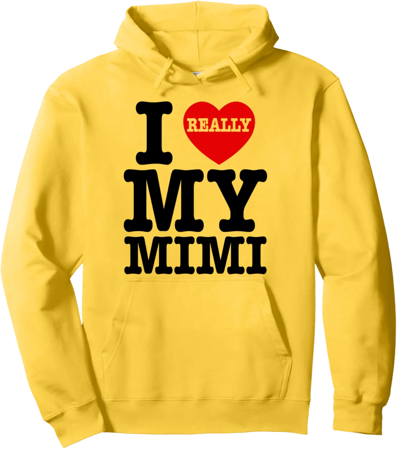 I Love (Heart) My Mimi Grandma Family Men Women Grandkids Pullover Hoodie - Autumnsc Shop 27B0DSFSZ6NF
