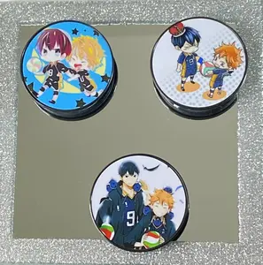 Kageyama & Hinata Adjustable Phone Holder Accessories Plastic Multicolor