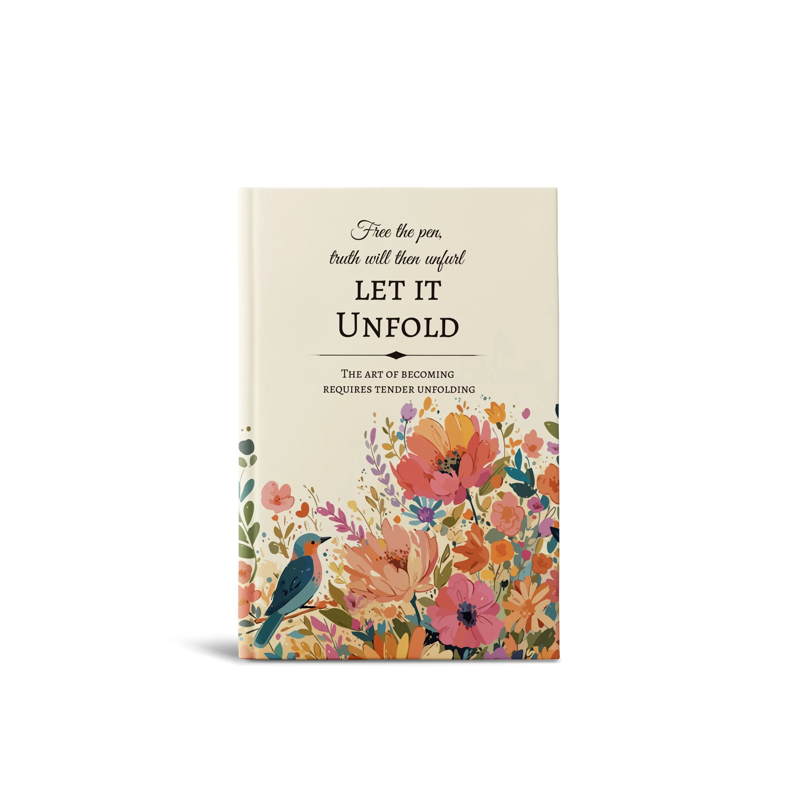 Let It Unfold: Guided Emotional Healing Journal, 15 Weeks Gentle Growth Mental Health Notebook, Build Inner Resilience Therapy Support Workbook, Thoughtful  Self-Care Gift For Women Paper Book