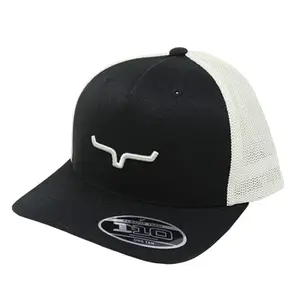Kimes Ranch® G&T 110 Black Trucker Cap GT-BLK
