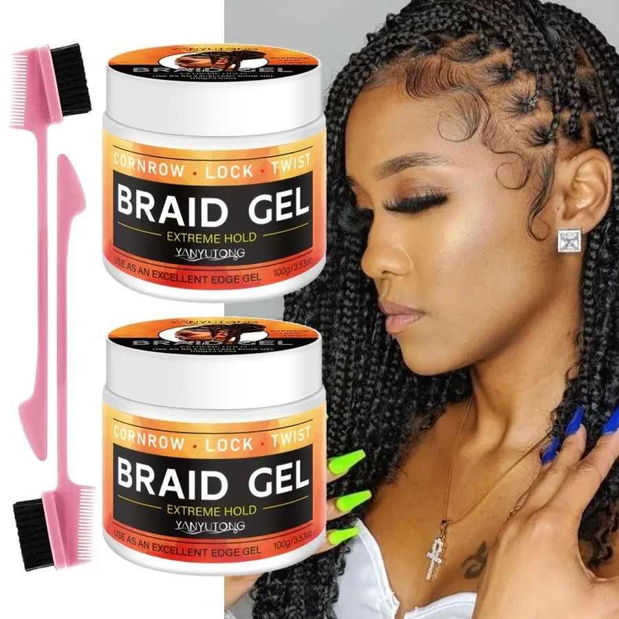 Dirty braid styling edge control hair gel, Braiding gel, Haircare, powerful styling and anti frizz, Frizz Free Styling, gentle and non damaging, quick drying and non stick to hands, natural and refreshing, easy to clean, styling edge finishing hair gel