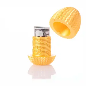 Creative Mystery Egg Puzzle Box | Hidden Compartment Money Gift Reusable Brain Teaser Cash Hideaway | Must-Have for All Ages & Holidays