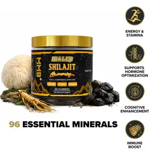 Dialed Moods Shilajit 60 gummies | 30 servings | Supports: Energy & Stamina, Cognitive Clarity, Natural Balance, Immune Boost Daily Supplement Fitness