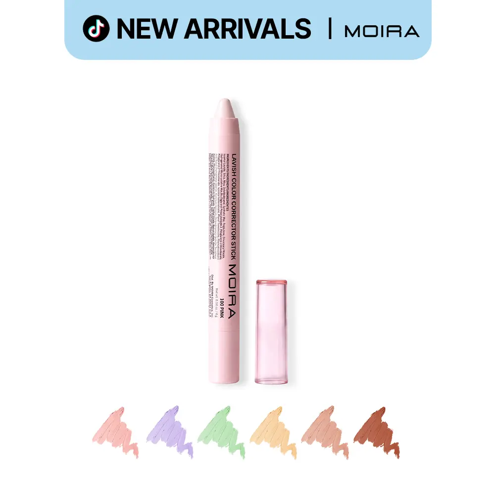MOIRA | Lavish Color Corrector Stick | Creamy Buildable Color Corrector with Targeted Coverage & Soft Matte Finish