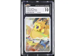 2023 Paradox Rift #196/182 Joltik Illustration Rare – Holo CGC 10