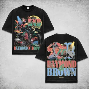 Vintage U Raymond C Brown World Tour New 2026 T-Shirt, Raymond & Brown Vintage Hip Hop Tee, The R&B Tour Music Shirt, Urban Streetwear Y2K Style, Singer Tribute Concert Tee, RnB Washed Oversized, Gift for Team Breezy Fans