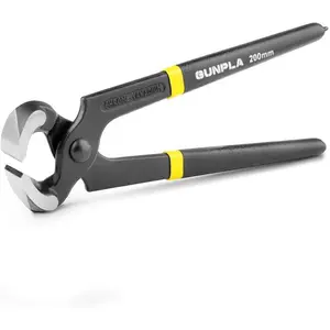 8 Inch Nail Puller Carpenters Pincers Wire Cutting Pliers 200mm