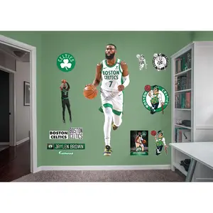 Jaylen Brown - RealBig Collection - Official NBA - Boston Celtics - Reusable Vinyl Wall Decals #2