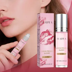 10ML Women's Roll-On Perfume, Floral Scented Fragrance for Wrist & Behind Ear, Atmosphere Spray, Vanilla Violet Pheromone Charm, Couple Gift, Floral Scents Perfume
