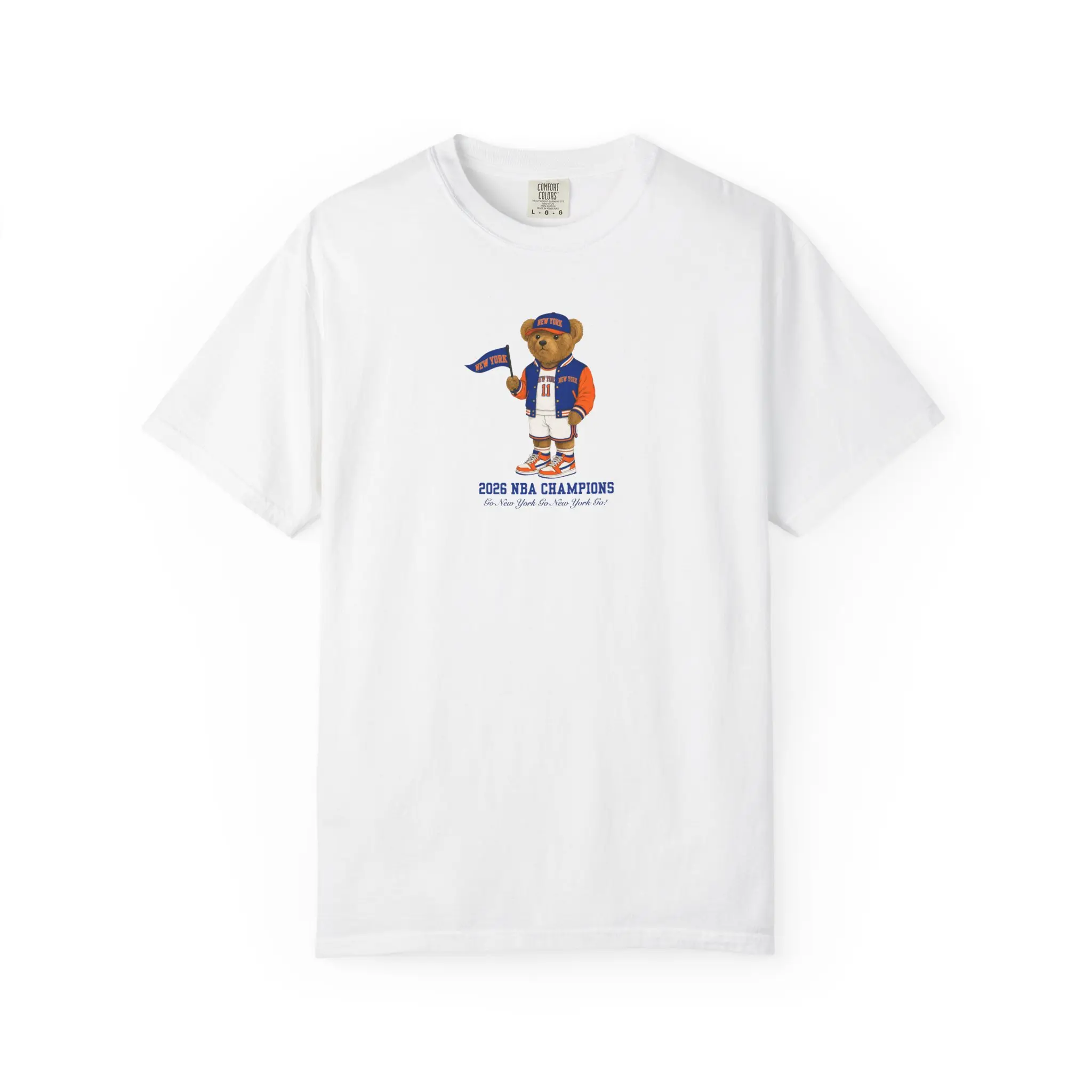 NYC 2026 CHAMPIONS TEDDY TSHIRT