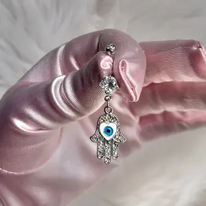 Hamsa Hand Belly Ring