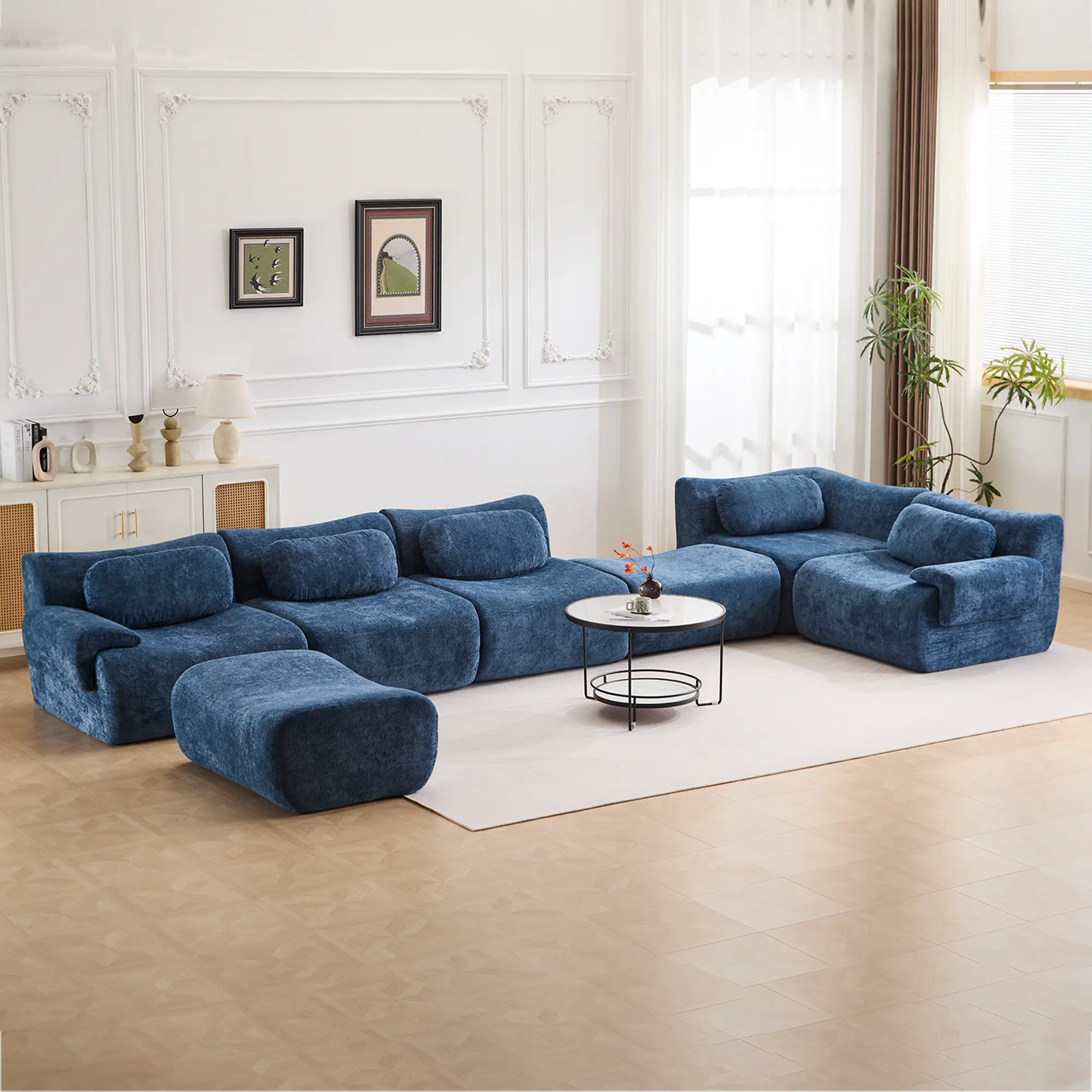 Blue - 5 Seater (184")