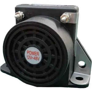 Truck/Car Back-up Alarm, 107dB Waterproof/Dust 12v-48v DC Industrial Heavy-Duty Backup Reverse Warning Alarm BIBI Buzzer Warning Alarm