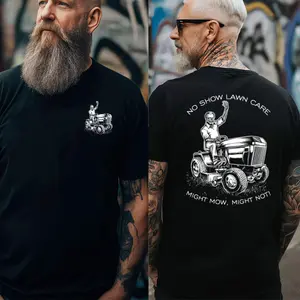 No Show Lawn Care Might Now Might Not Shirt, George Jones Shirt, Graphic Tee, Unisex Fashion, Full Color, Full Size, For Men, For Women