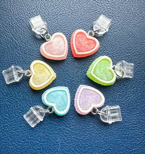 Candy Hearts Device Charm, Valentine’s Day Kindle and Smartphone Charms, Dust Plug Port Charm
