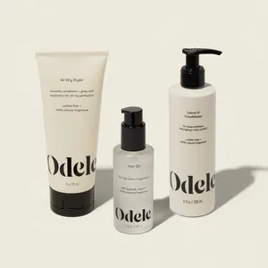 NEW! Odele Air Dry Hair Styling Bundle (Leave-In Conditioner 6 fl. oz, Air Dry Styler 6 fl. oz, & Hair Oil 6 fl. oz) for Moisture, Smoothing & Frizz Control