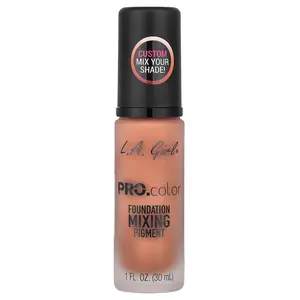 L.A. Girl PRO.color, Foundation Mixing Pigment, GLM713 Orange, 1 fl oz (30 ml)