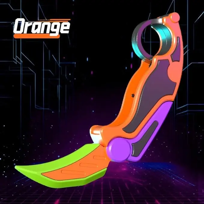 3D Fidget Knife Toy 3D Printed Claw Neck Toys Knife Sensory Toys Anxiety Stress Relief Toy