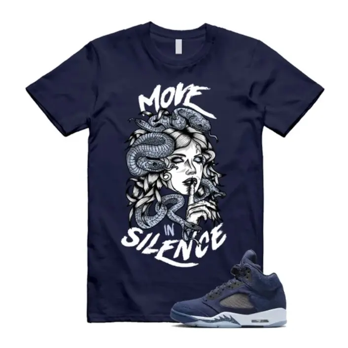 Midnight Navy Georgetown Football grijs zwart T-shirt Match MIS