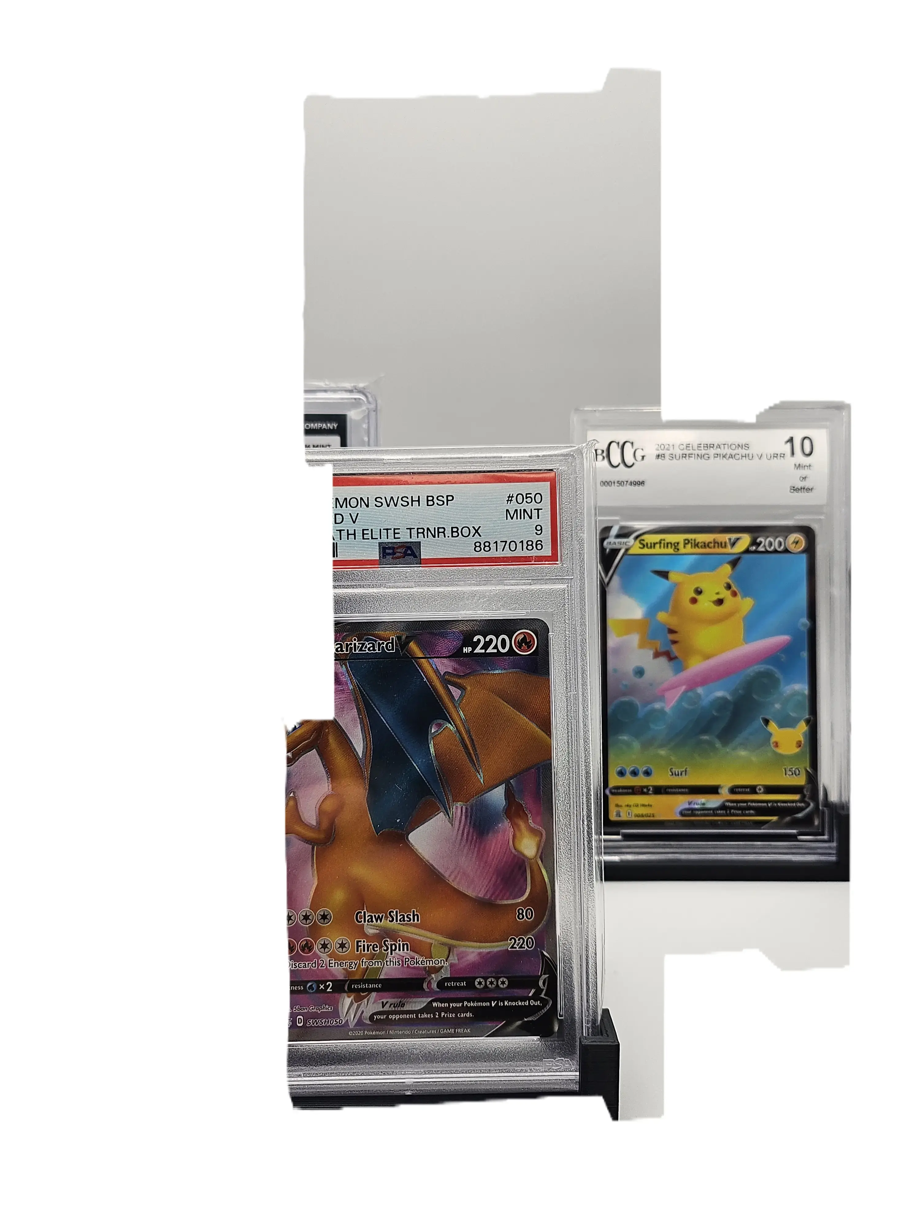 1x PSA, CGC & BCCG Graded Card Holders – 3D-Printed Display for Trading Cards & Sports Cards