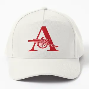 Arsenal A and Cannon Logo Proudly Displayed on a Premium Twill Cap Hat  Perfect for Fans of Arsenal Football Club and Stylish Headwear
