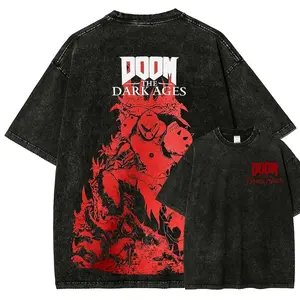 DOOM Unisex Fit Washed T-Shirt 12