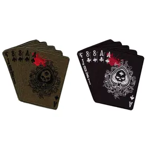 Ace of Spade Dead Mans Hand Tactical Hook Patch