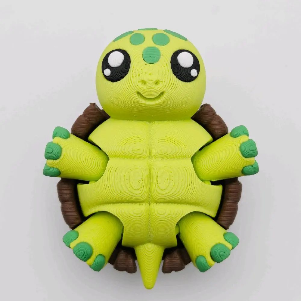Turtle Clicker Fidget Toy – Cute Sensory Desk Toy – Satisfying Clicker – ADHD Stress Relief – Office Desk Gift for Kids & Adults