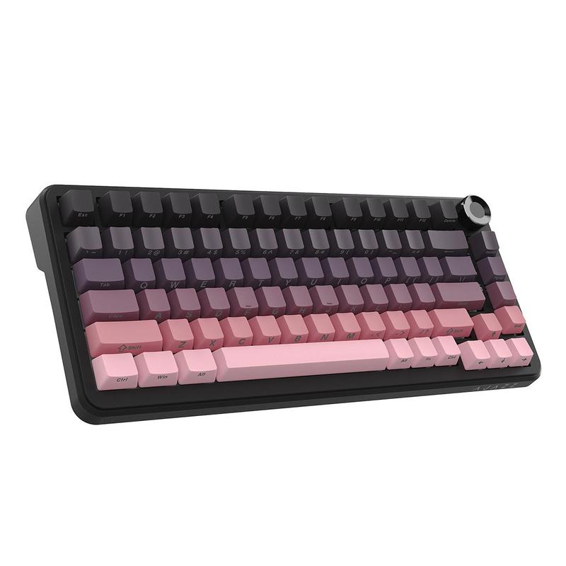 AJAZZ AK820MAX PLUS gift switch side engraved gradient powder wireless mechanical keyboard Bluetooth three-mode long battery life gaming office gaming 8000mah