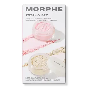 Morphe Totally Set Mini Brighten & Set Powder Duo