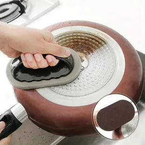 Magic Kitchen Sponge Brush Melamine Sponge Scrubber Cleaning Cleaning Brush Descaling Knife Pan Pot Cleaner Strong Decontamination Cleaning Supplies Cleaning Tools Brushes