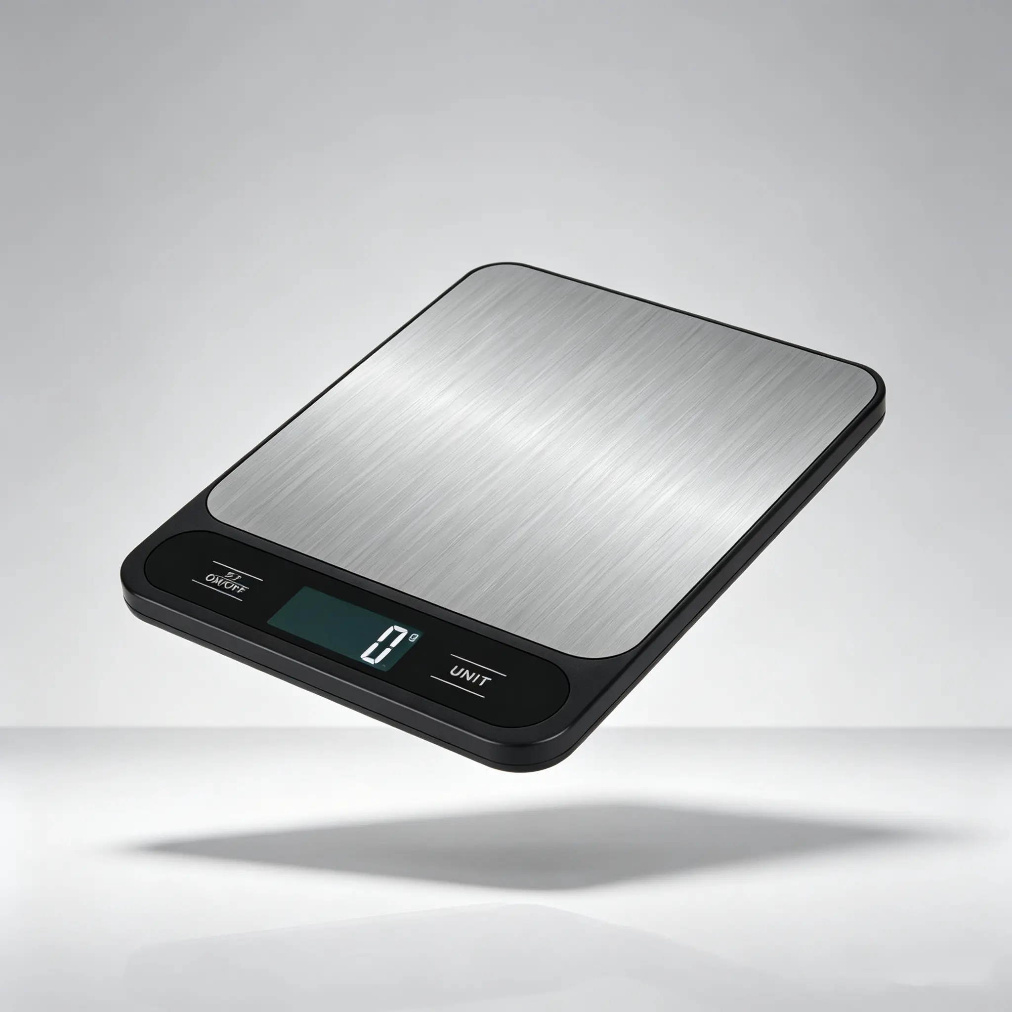Digital Kitchen Scale - 10kg/22lb Capacity, 1g/0.1oz Resolution, Tare Function, 6 Unit Conversions, Food-Grade Build, High-Precision Backlit Display, Ideal for Cooking, Baking, Meal Prep