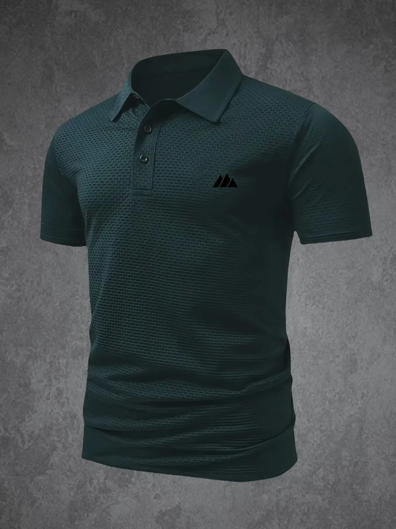 Triple Golf Course Men's Polo Casual Sportswear Professional Quick Drying Elite Social Robe Men's Ice Feel Quick Drying Polo Shirt Polyester Spandex Blended Summer Moisture wicking Sweat Casual Sports Tops