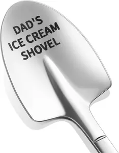 Father's Day Gifts,Gifts for Dad from Daughter Son,Stainless Steel Ice Cream Shovel for Dad Birthday Christmas Fathers Dad day Gifts