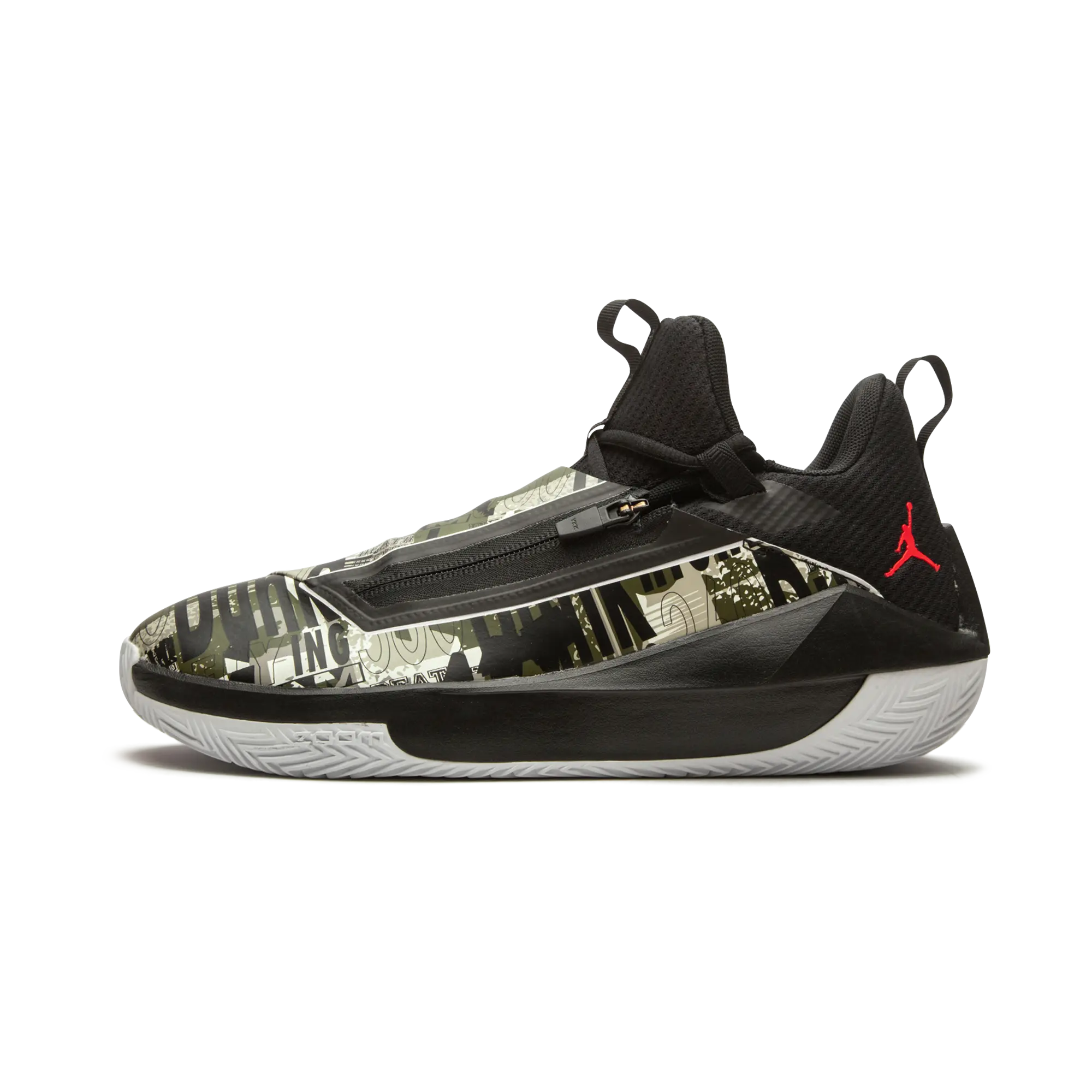 Jumpman Hustle "OLIVE CANVAS" AQ0397 003