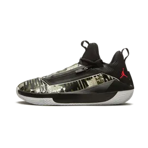 Jumpman Hustle "OLIVE CANVAS" AQ0397 003