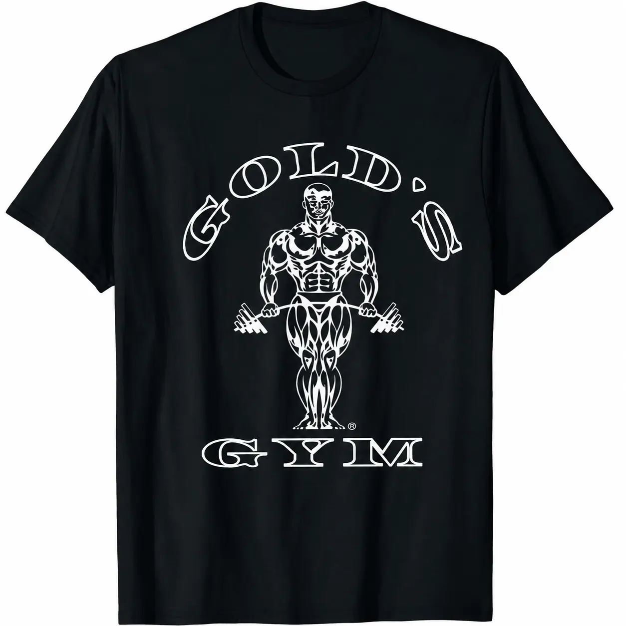 Gold olverized gym tshirt - TikTok Shop