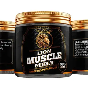 Lion Muscle Melt Concentrated Aromatherapy Relief Balm for Wellness Fitness Natural Ingredients