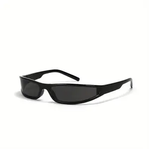 1pc New Y2K Future  Narrow Frame Glasses Men'S Trend Future  Glasses, Stylish Frame Driving/ Fashion Accessories