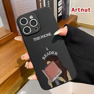 Case for iPhone 15 Pro 16 16e 14 Plus 13 12 Mini 11 Promax X XS Max XR XSMax Book Hiding Beauty Liquid Silicone Camera Protection Ultra Thin Soft Phone Cover Gift for Girl