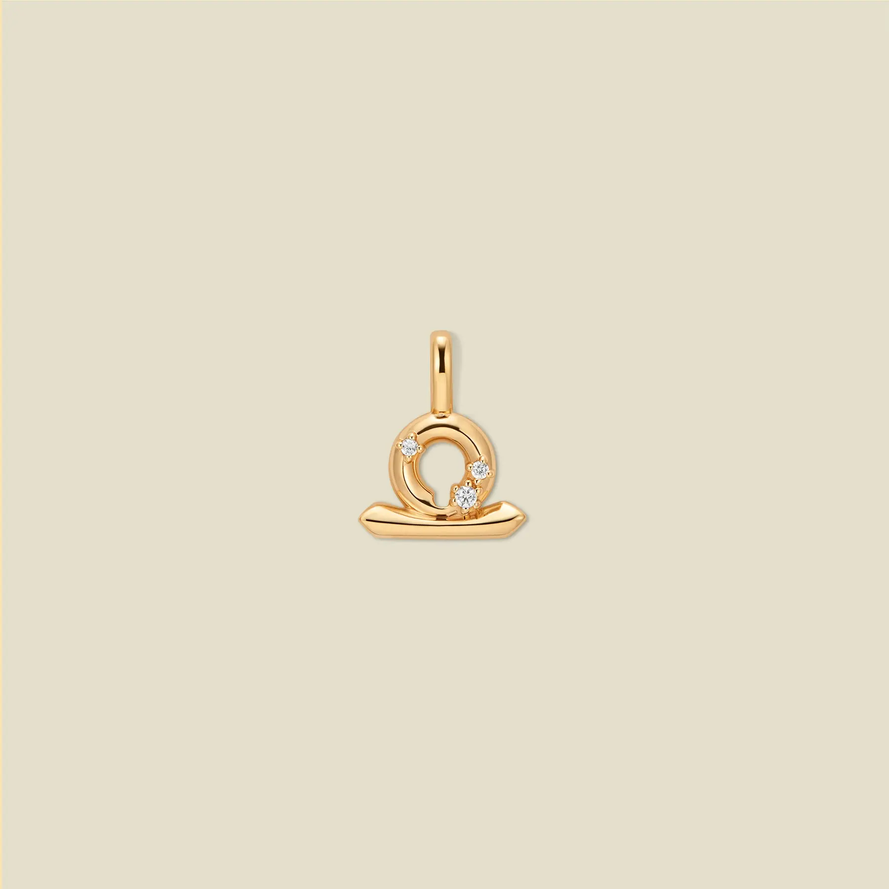 Libra Zodiac Charm | Final Sale