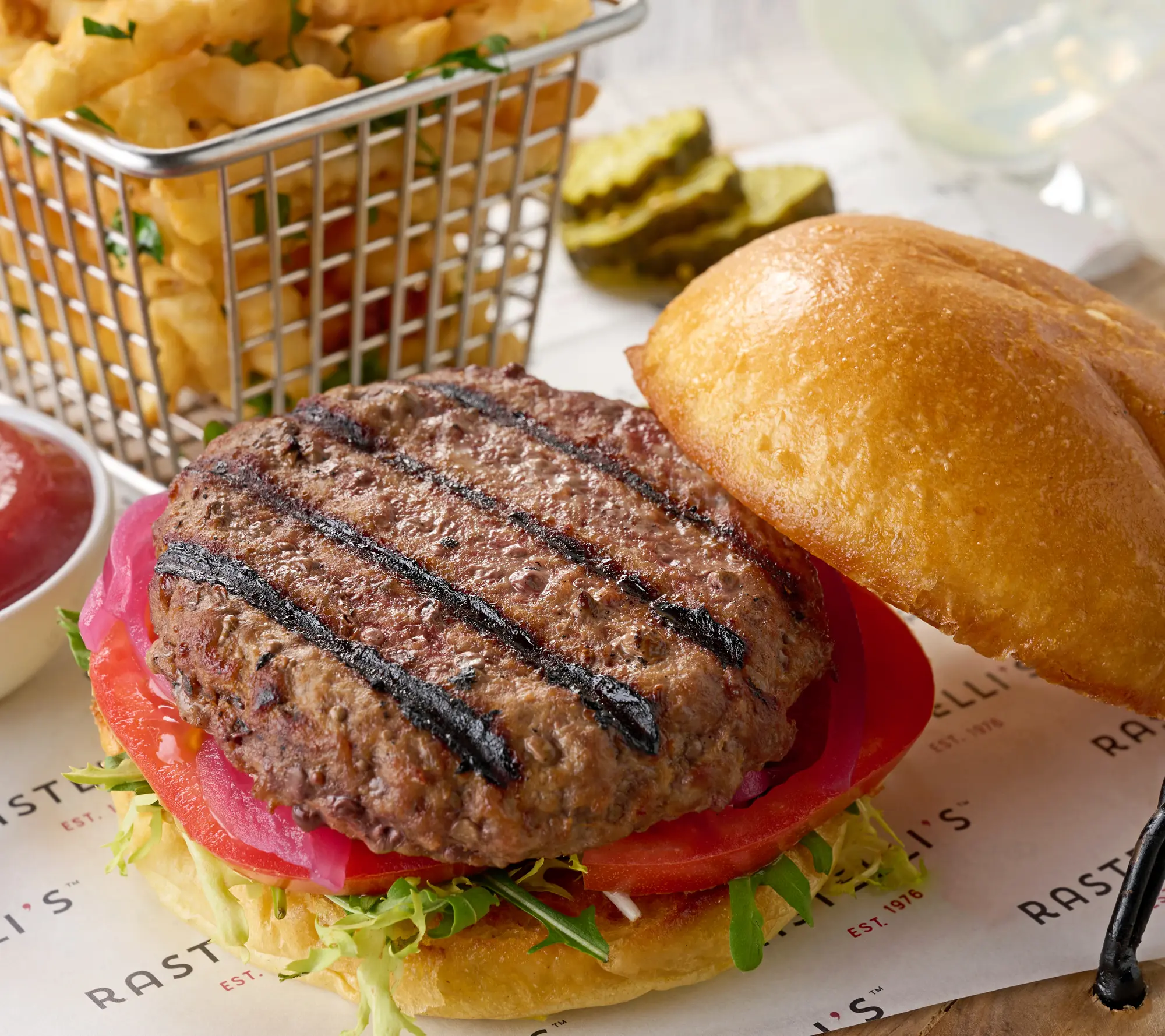 Rastelli's (28) 5.33-oz Private Stock Steak Burgers Rastelli's (28) 5.33-oz Private Stock Steak Burgers