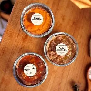 Pie Wax Melts - Pecan Pie, Sweet Potato Pie, Apple Crumble, 4oz Wax Melts